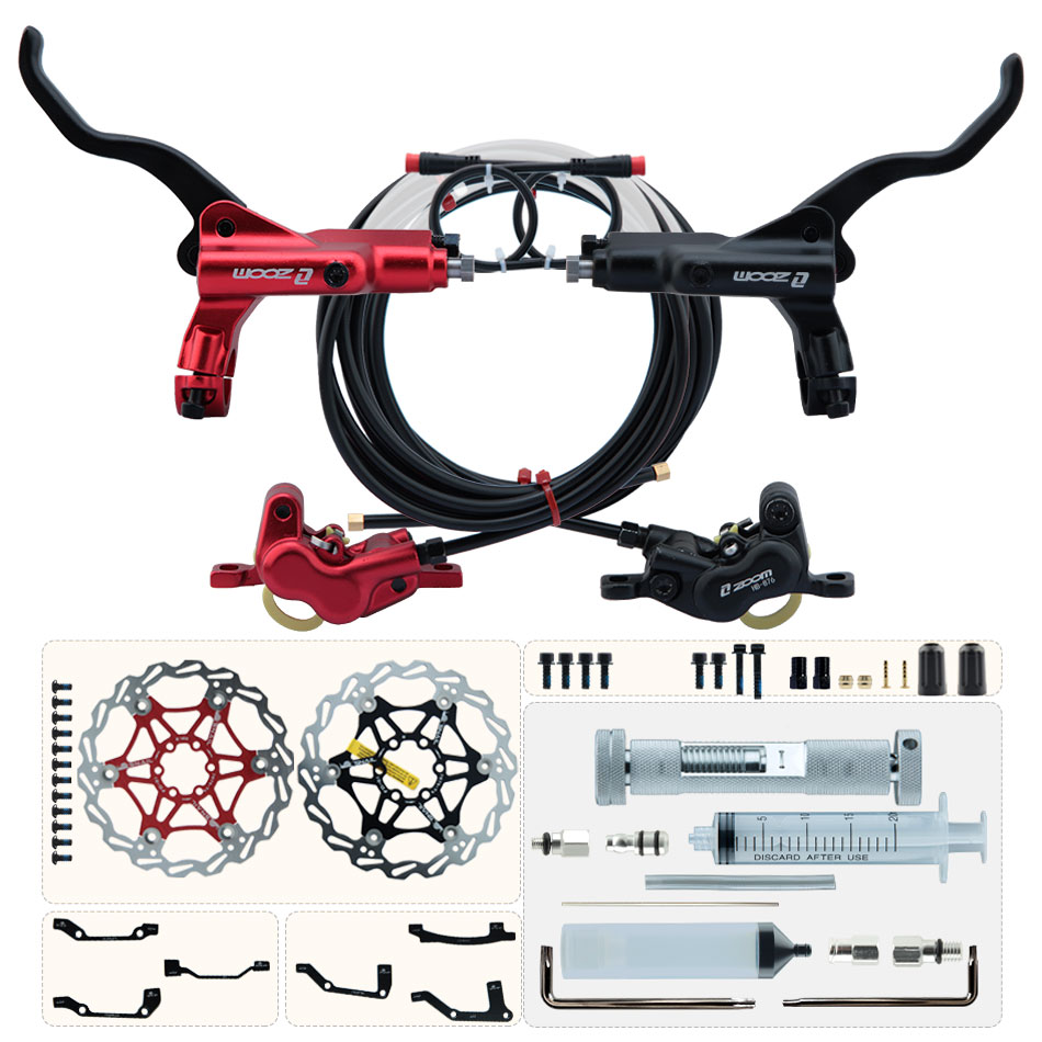 Zoom Hydraulic Brake 4 Piston E-Scooter - ZOOM HB-876E-patinete eléctrico plegable, con freno