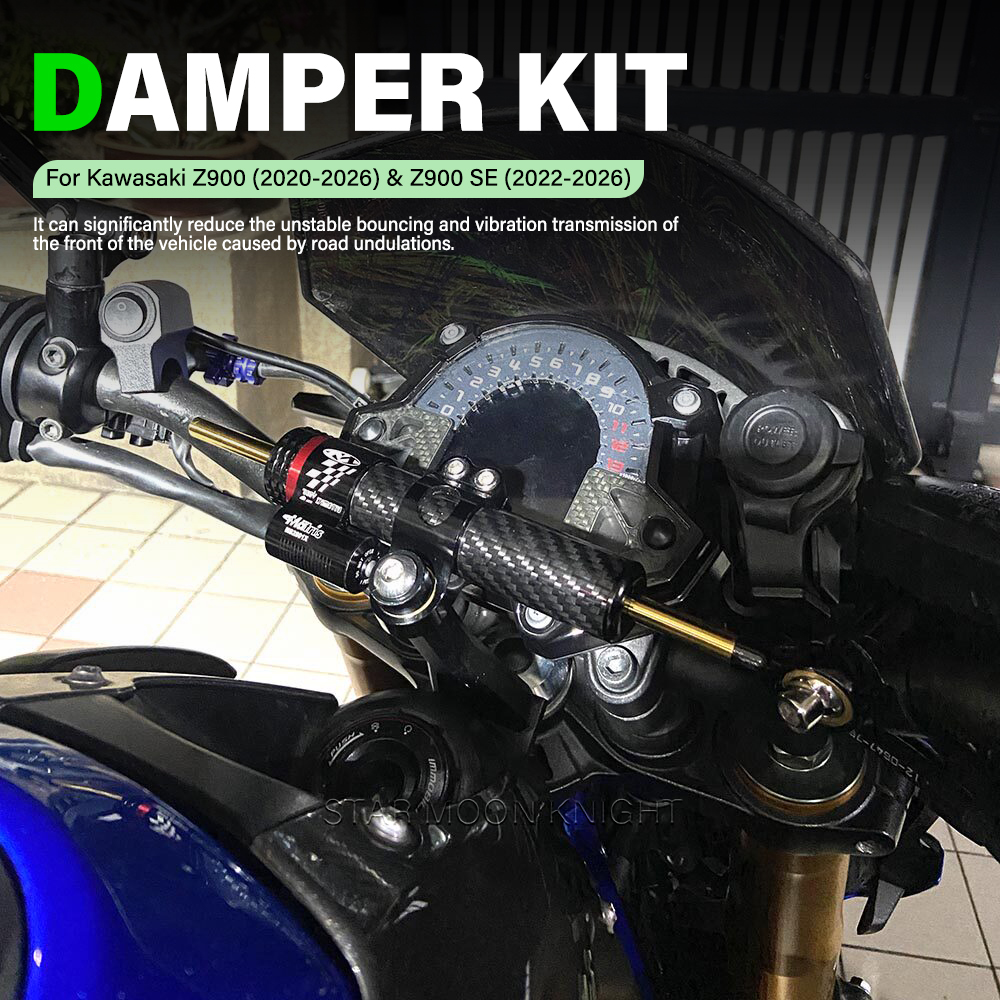 Steering Damper Stabilizer Kit Cnc - Nuevo Amortiguador de Dirección CNC para