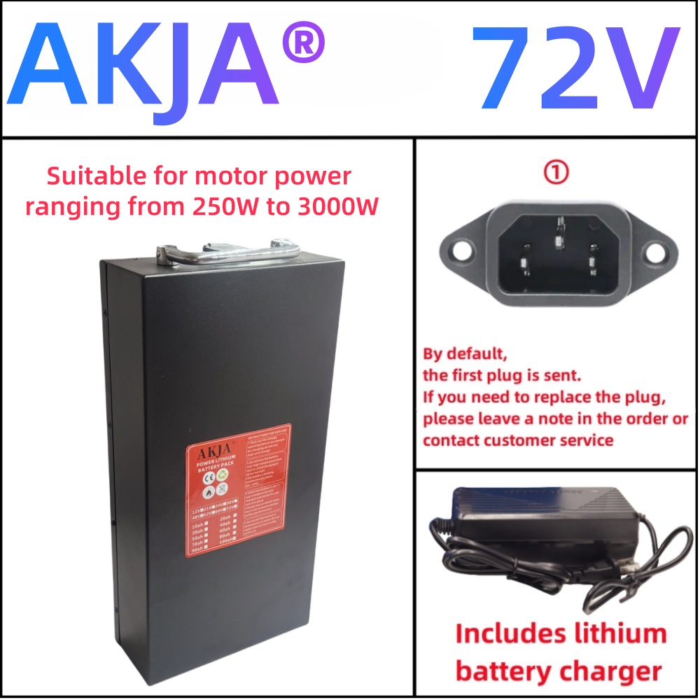 72V 30Ah Lifepo4 Battery Pack - Transporte rápido al aire 72V nueva