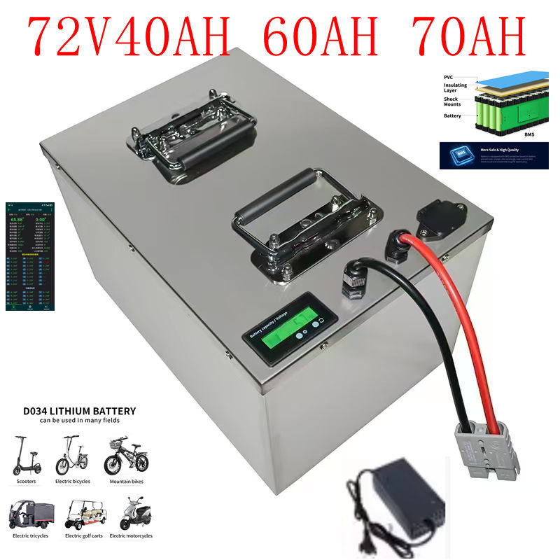 72V 30Ah Lifepo4 Battery Pack - Batería de Iones de Litio de