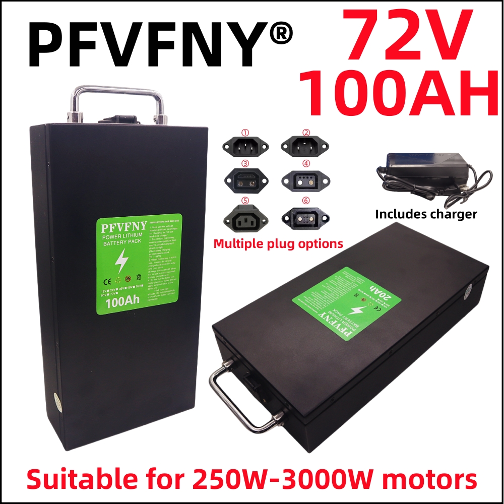 72V 30Ah Lifepo4 Battery Pack - Transporte rápido al aire nueva batería