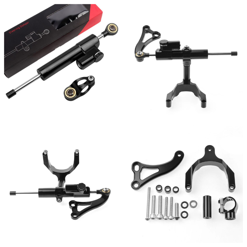 Steering Damper Stabilizer Kit Cnc - Para GSXS750 GSX-S750 gsx-s750 2017-2021 2022
