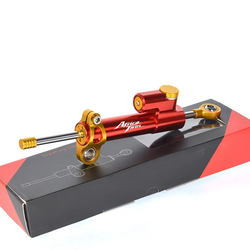 Para Honda Africa Twin AfricaT - Steering Damper Stabilizer Kit Cnc reseña y precio