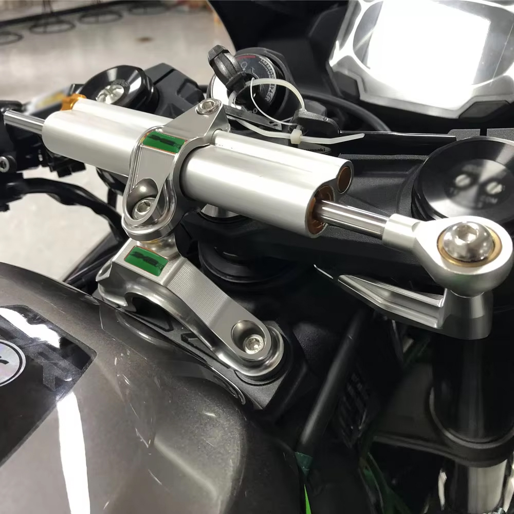 Para Kawasaki Ninja ZX 6R ZX-6 - Steering Damper Stabilizer Kit Cnc reseña y precio