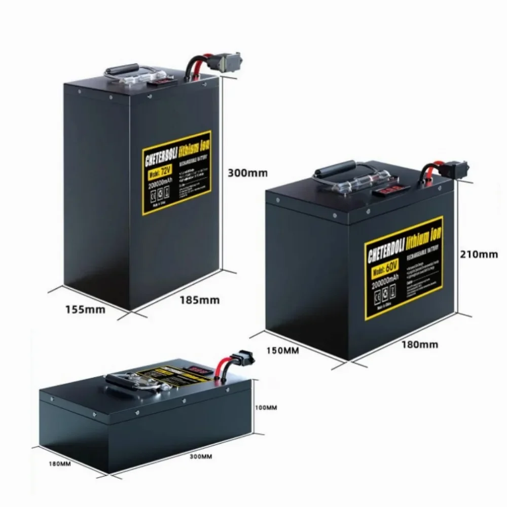 Aleaivy 60V 72V Ebike batería  - 72V 30Ah Lifepo4 Battery Pack reseña y precio