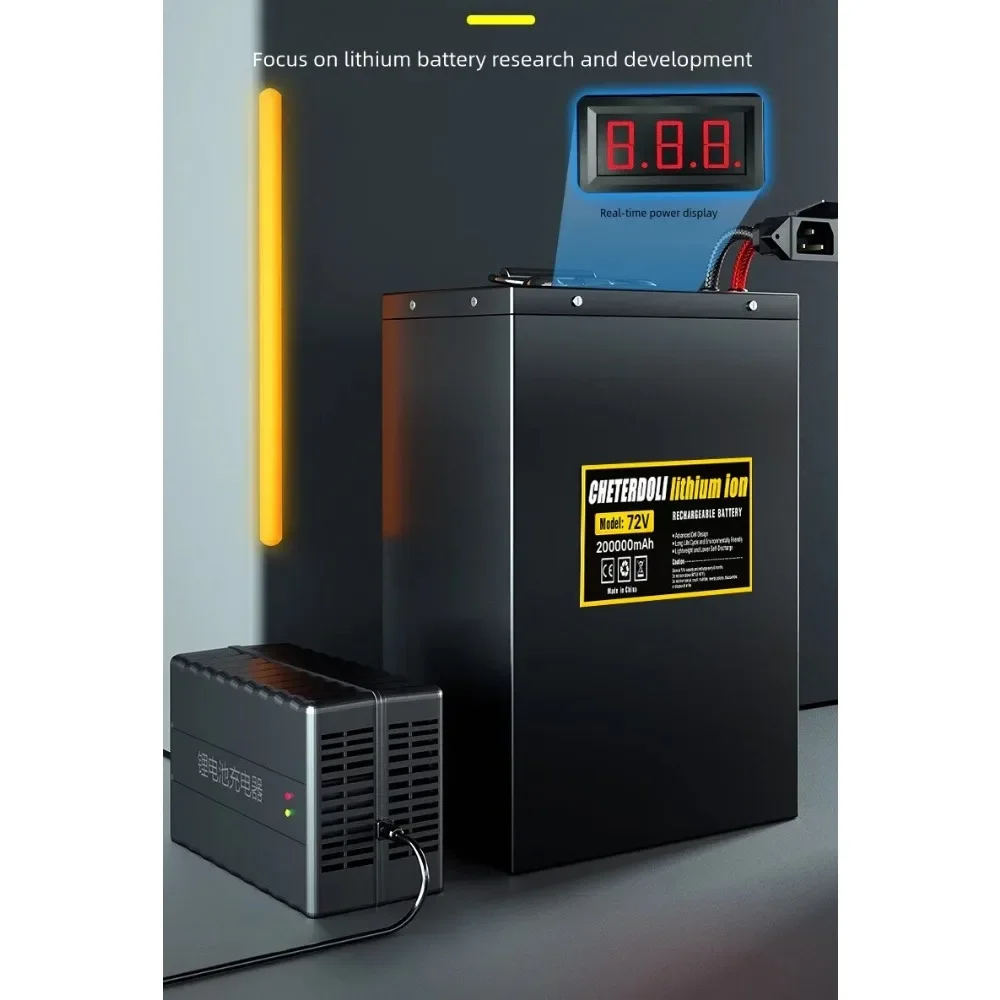 Aleaivy 60V 72V Ebike batería  - 72V 30Ah Lifepo4 Battery Pack reseña y precio