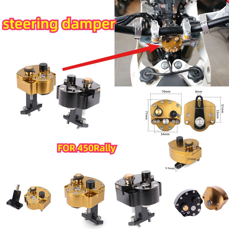 Kit de montaje de amortiguador - Steering Damper Stabilizer Kit Cnc reseña y precio