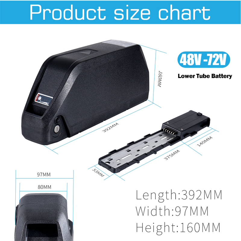 Batería para Bicicleta Eléctri - 60V 30Ah 21700 Battery Pack reseña y precio