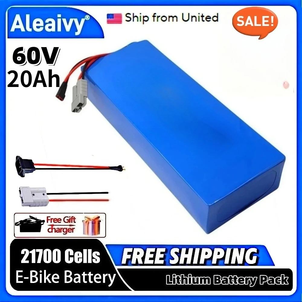 Paquete de Baterías de Litio A - 60V 30Ah 21700 Battery Pack reseña y precio