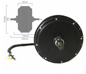 Potente Motor de cubo de rueda - 60V 5000W Brushless Hub Motor reseña y precio