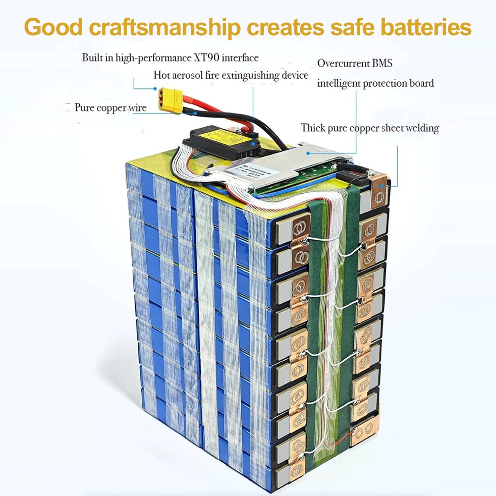 Batería LifePO4 de Larga Durac - 72V 30Ah Lifepo4 Battery Pack reseña y precio