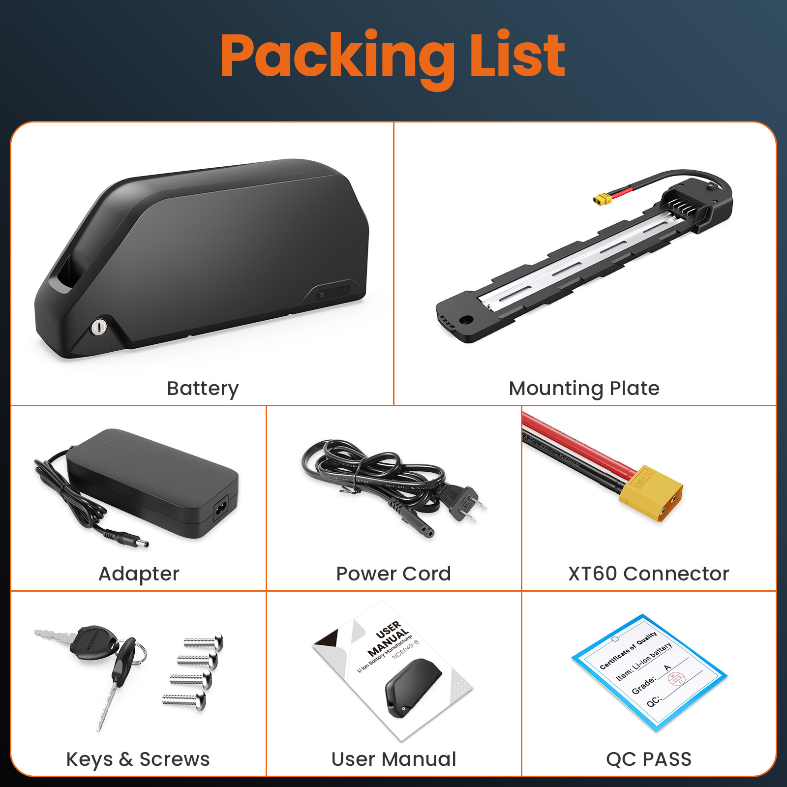 Batería Polly Ebike 48V 25AH 6 - 60V 30Ah 21700 Battery Pack reseña y precio