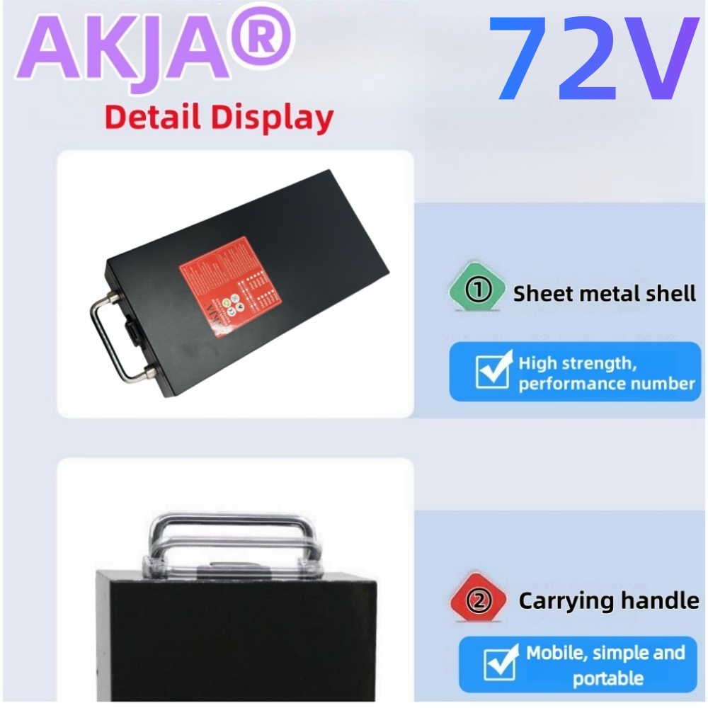Transporte rápido al aire 72V  - 72V 30Ah Lifepo4 Battery Pack reseña y precio