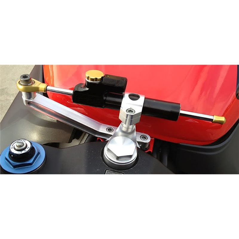 Kit de montaje de aluminio CNC - Steering Damper Stabilizer Kit Cnc reseña y precio