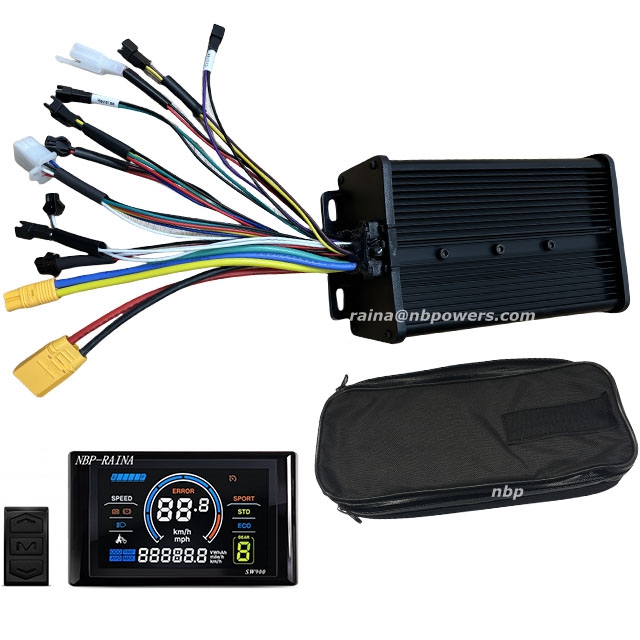 Controlador de bicicleta eléct - 72V 45A Dual Controller reseña y precio