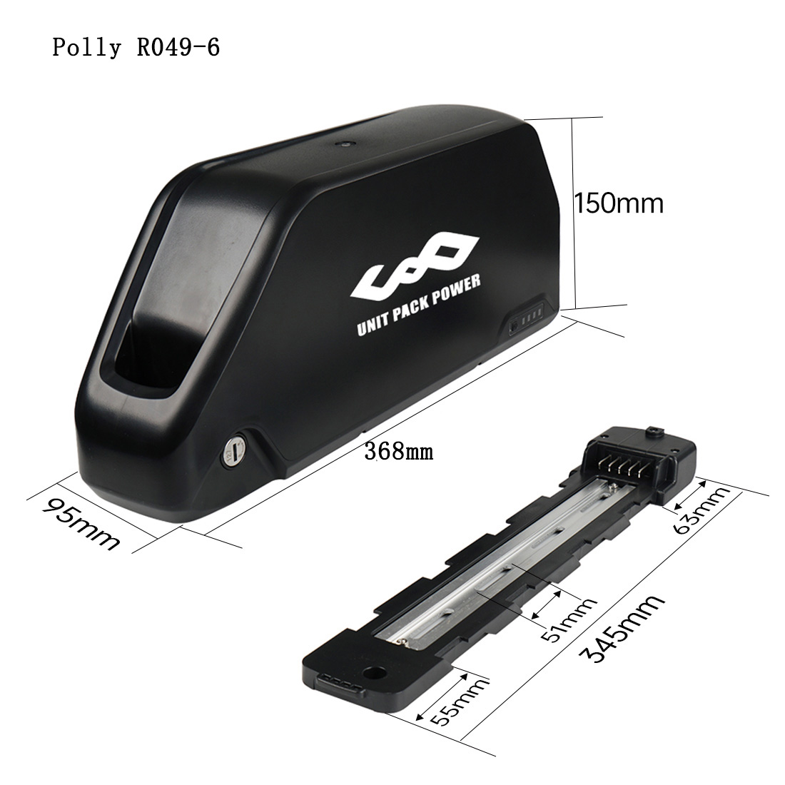 Batería de bicicleta eléctrica - 60V 30Ah 21700 Battery Pack reseña y precio