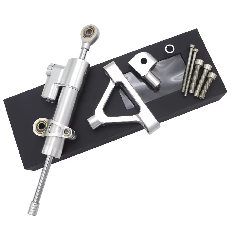 Para Kawasaki ZX10R 04-05, Amo - Steering Damper Stabilizer Kit Cnc reseña y precio