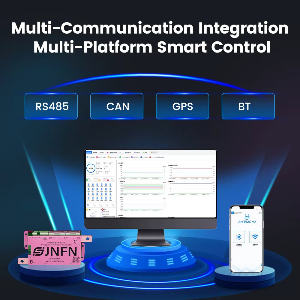 ANT BMS 1A Placa de protección - Smart Bms 20S 72V 150A Bluetooth reseña y precio